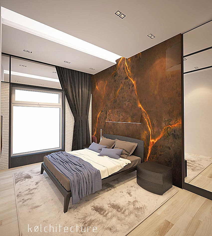 Интерьер двухкомнатной квартиры в г. Москве.