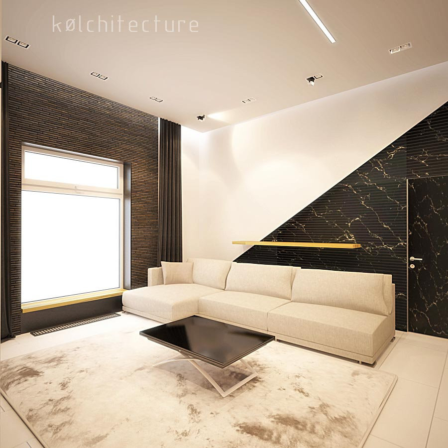 Интерьер двухкомнатной квартиры в г. Москве.