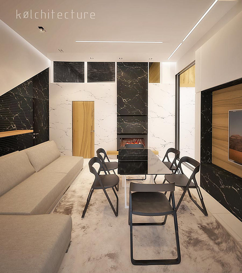 Интерьер двухкомнатной квартиры в г. Москве.