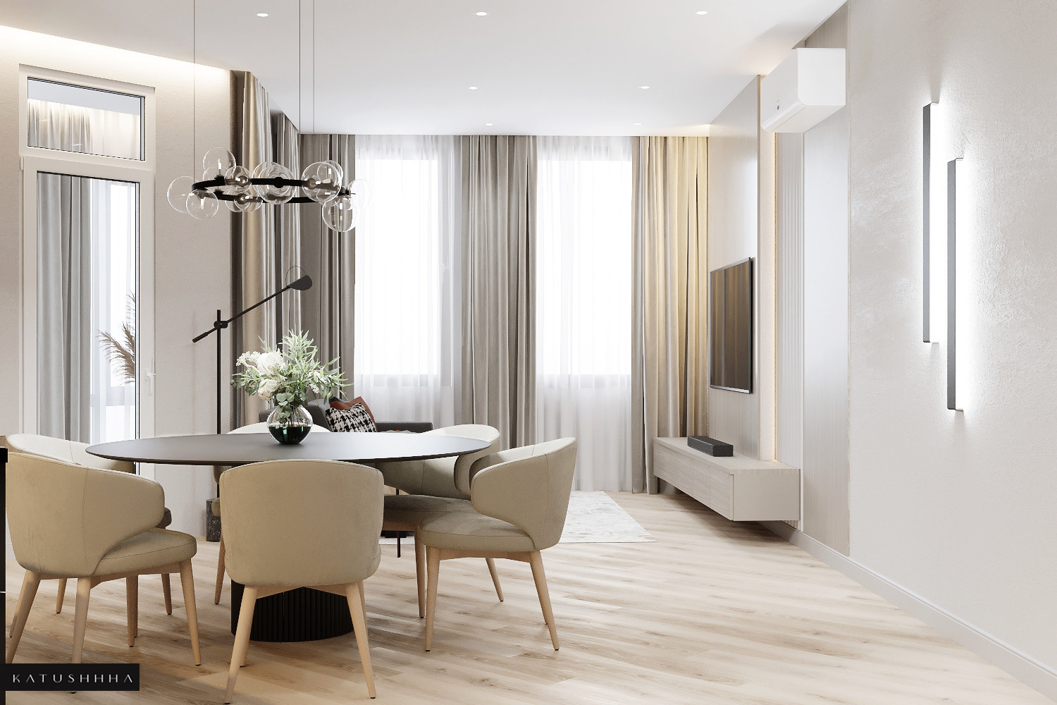 Квартира Жк.Неоклассика 120 м2