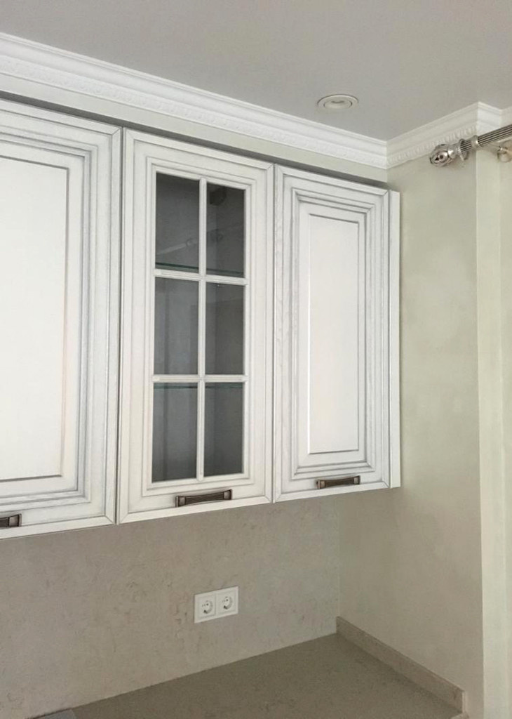 Двухкомнатная квартира в светлых тонах.