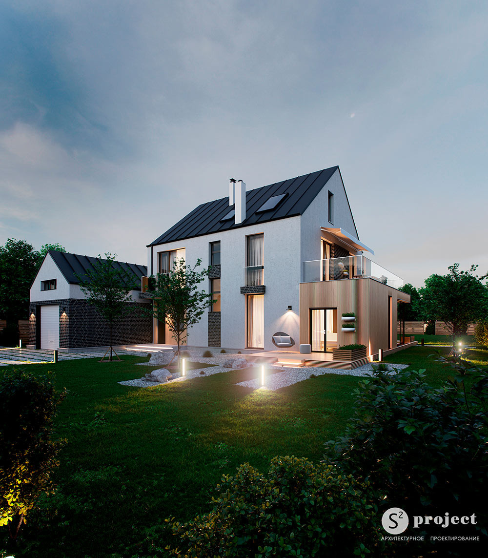 Индивидуальный жилой дом в поселке Памир