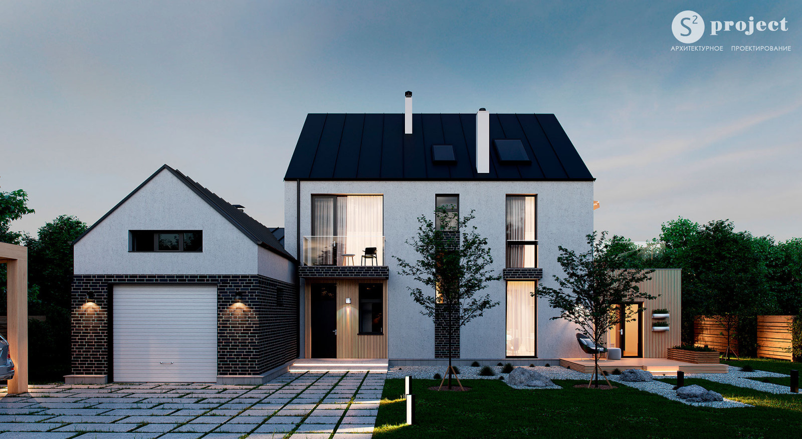 Индивидуальный жилой дом в поселке Памир