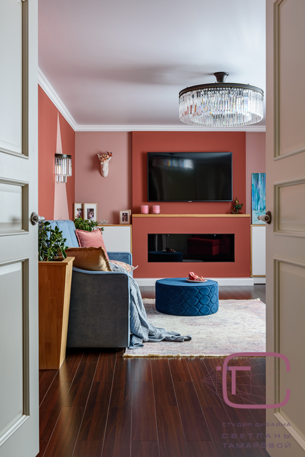 Дизайн интерьера спальни в ЖК Арбековская застава