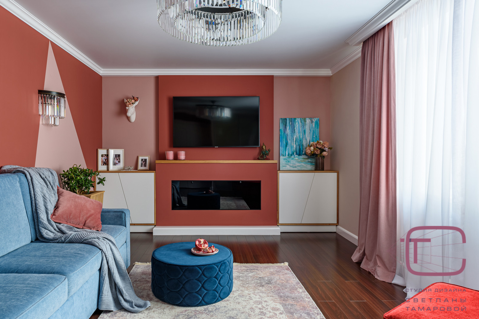 Дизайн интерьера спальни в ЖК Арбековская застава