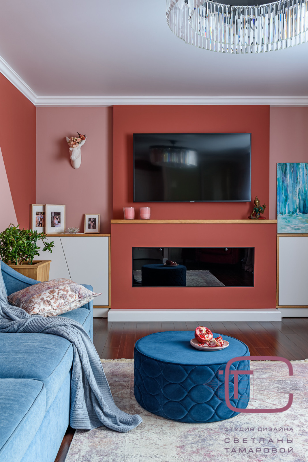 Дизайн интерьера спальни в ЖК Арбековская застава