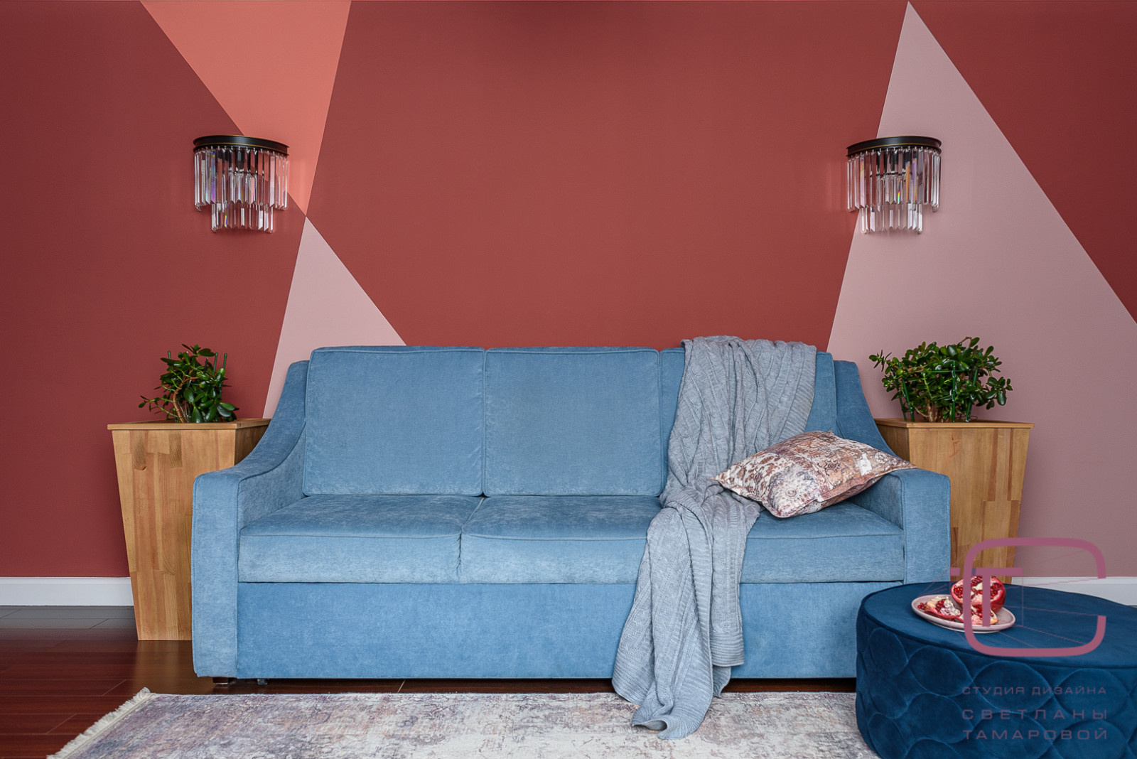 Дизайн интерьера спальни в ЖК Арбековская застава