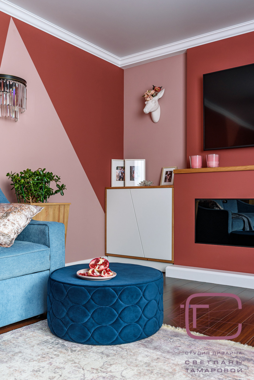 Дизайн интерьера спальни в ЖК Арбековская застава