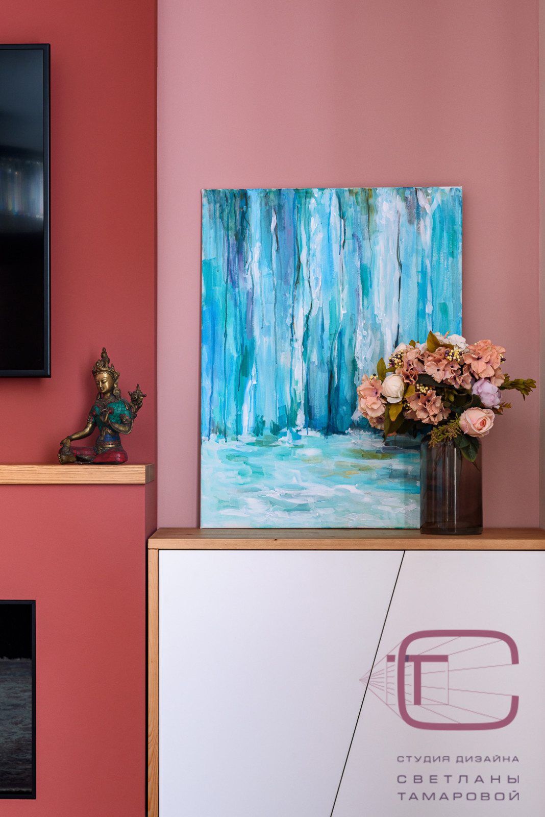 Дизайн интерьера спальни в ЖК Арбековская застава