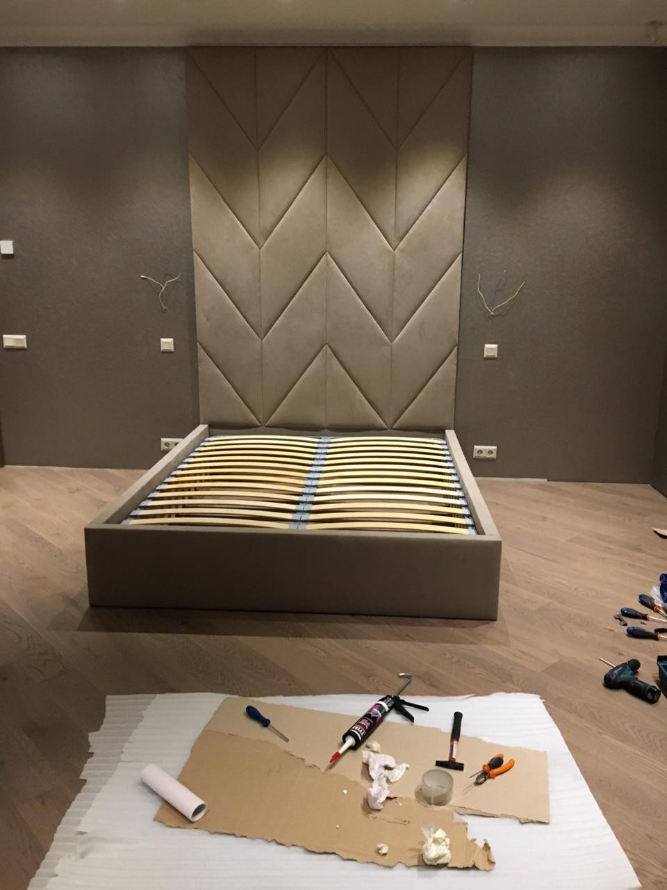 Кровать по индивидуальному проекту
