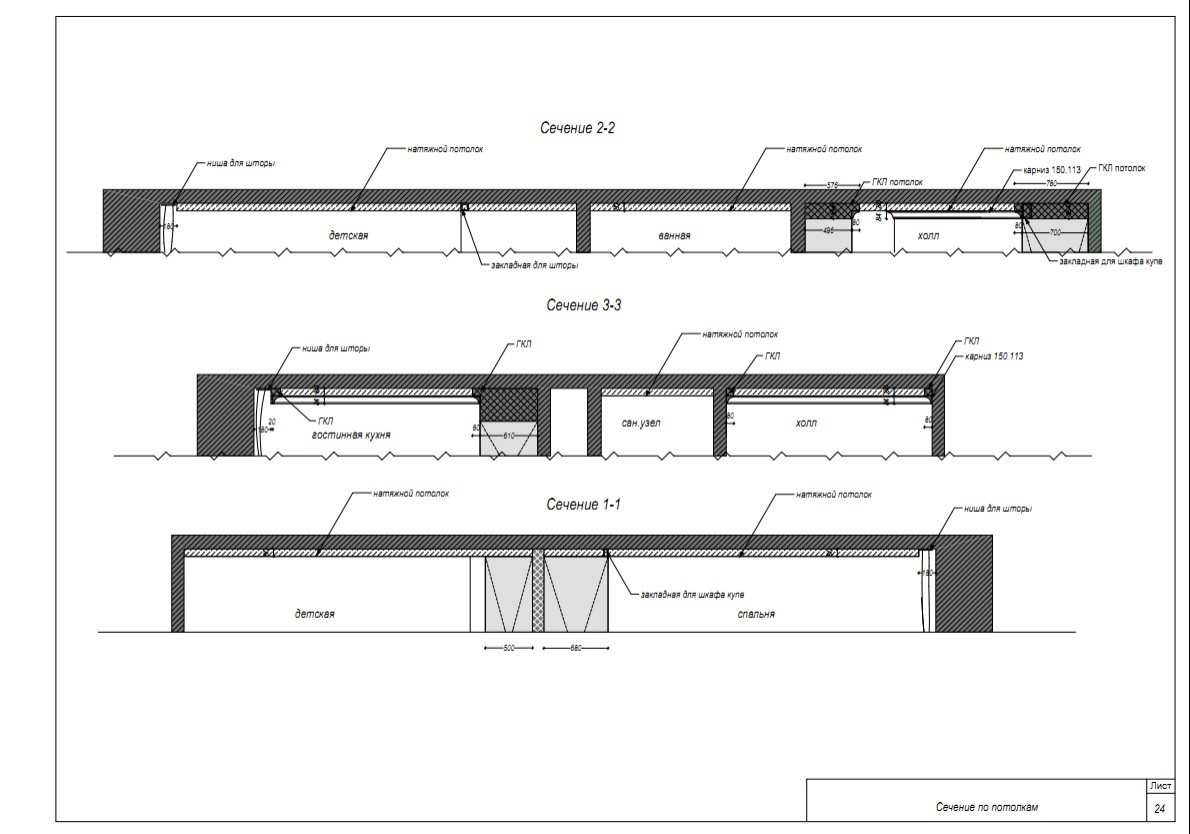 Обложка проекта: Планировка квартиры