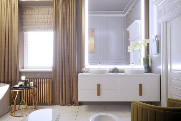 Позолоченные радиаторы из Италии от Теплодом