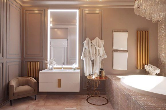 Позолоченные радиаторы из Италии от Теплодом