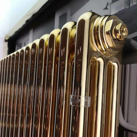 Обложка проекта: Позолоченные радиаторы из Италии от Теплодом