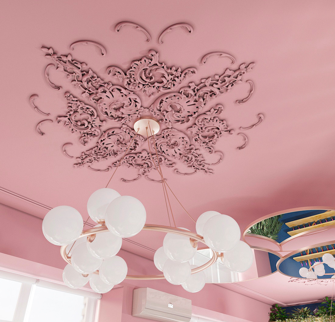 Дизайн парикмахерской + маникюрный кабинет