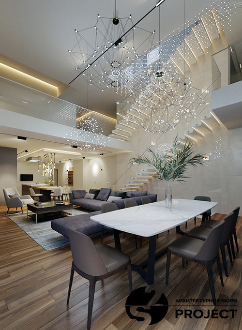 Дизайн интерьера индивидуального жилого дома