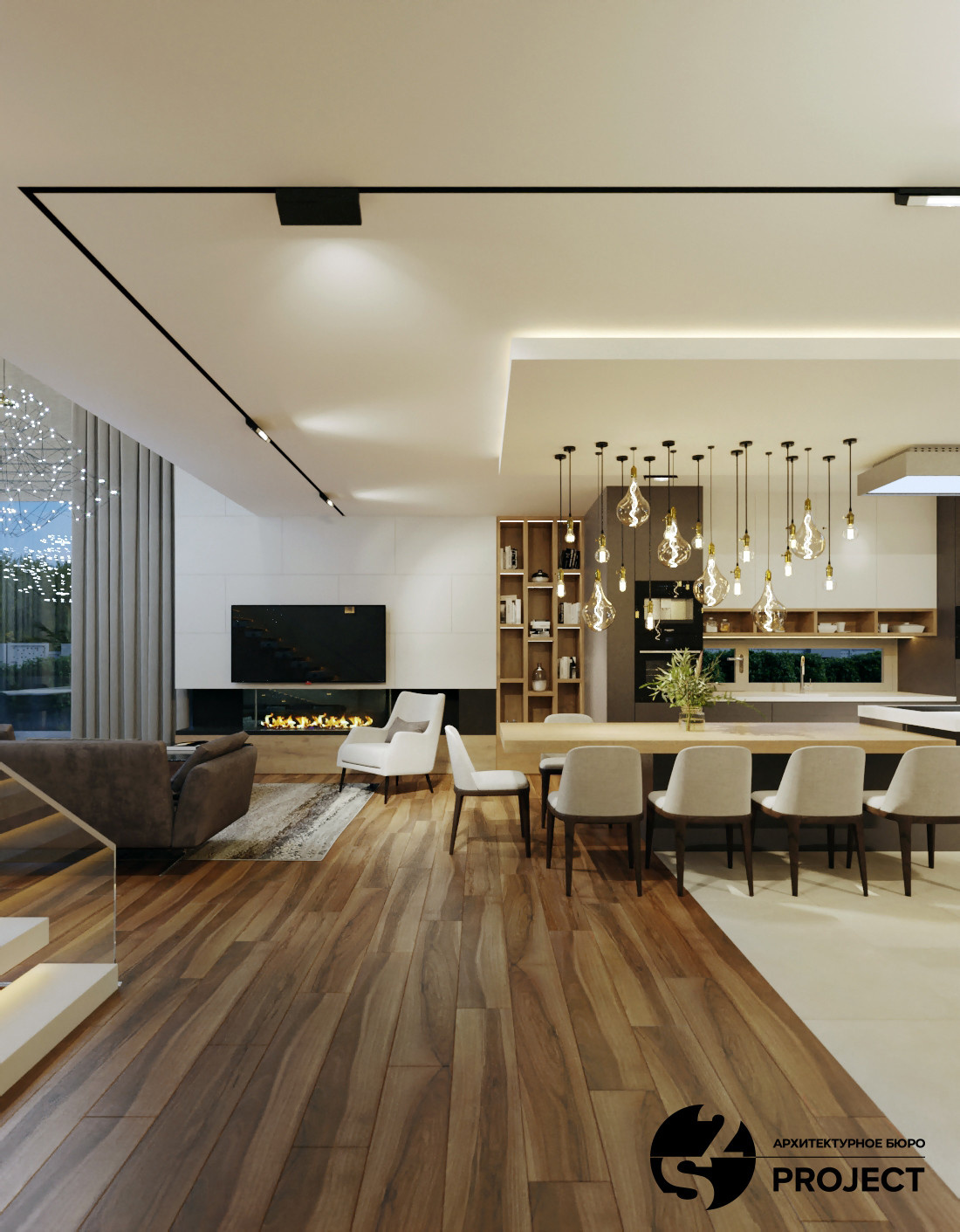 Дизайн интерьера индивидуального жилого дома