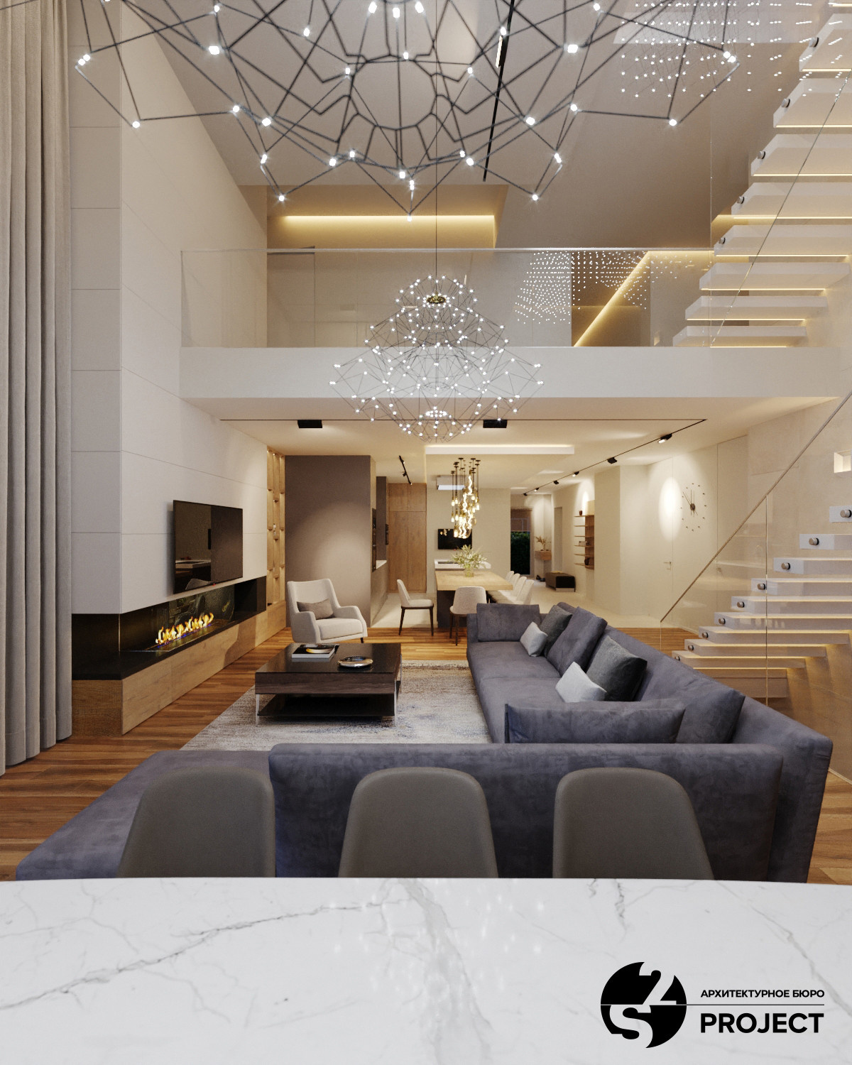 Обложка проекта: Дизайн интерьера индивидуального жилого дома