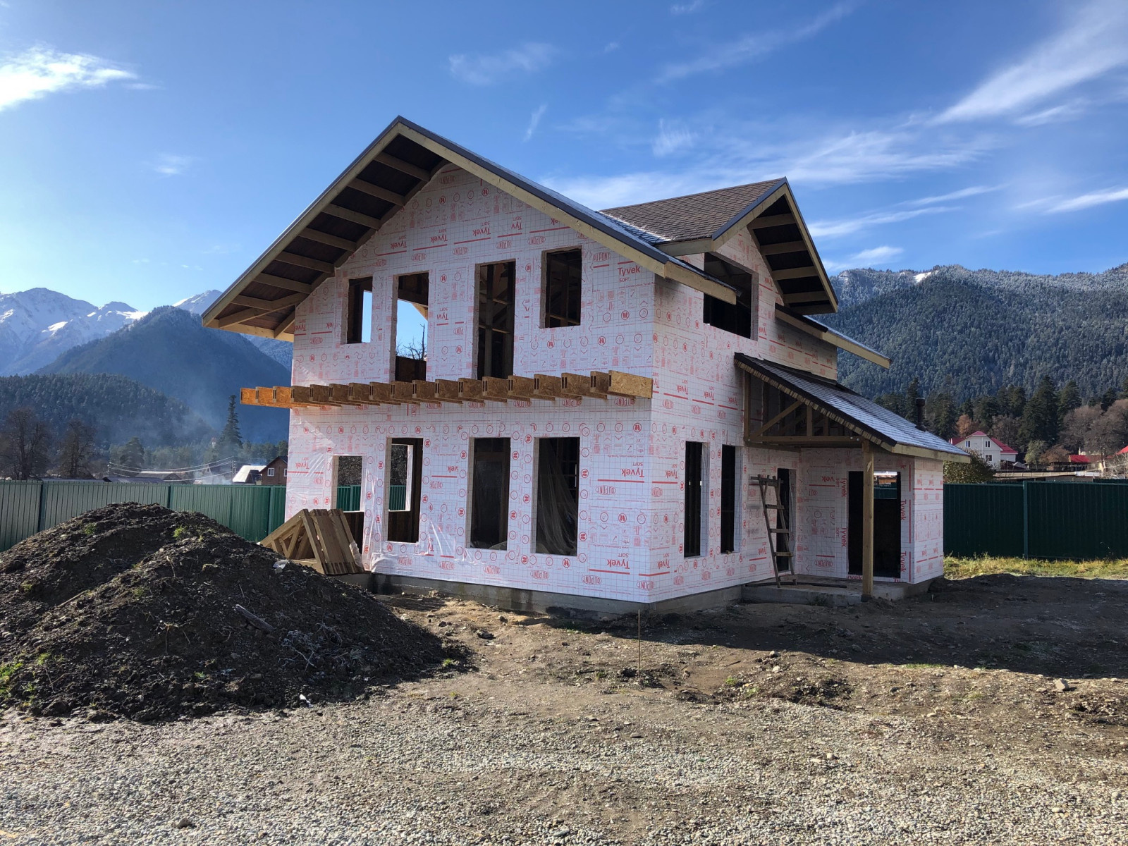 Шале в австрийском стиле в Архызе