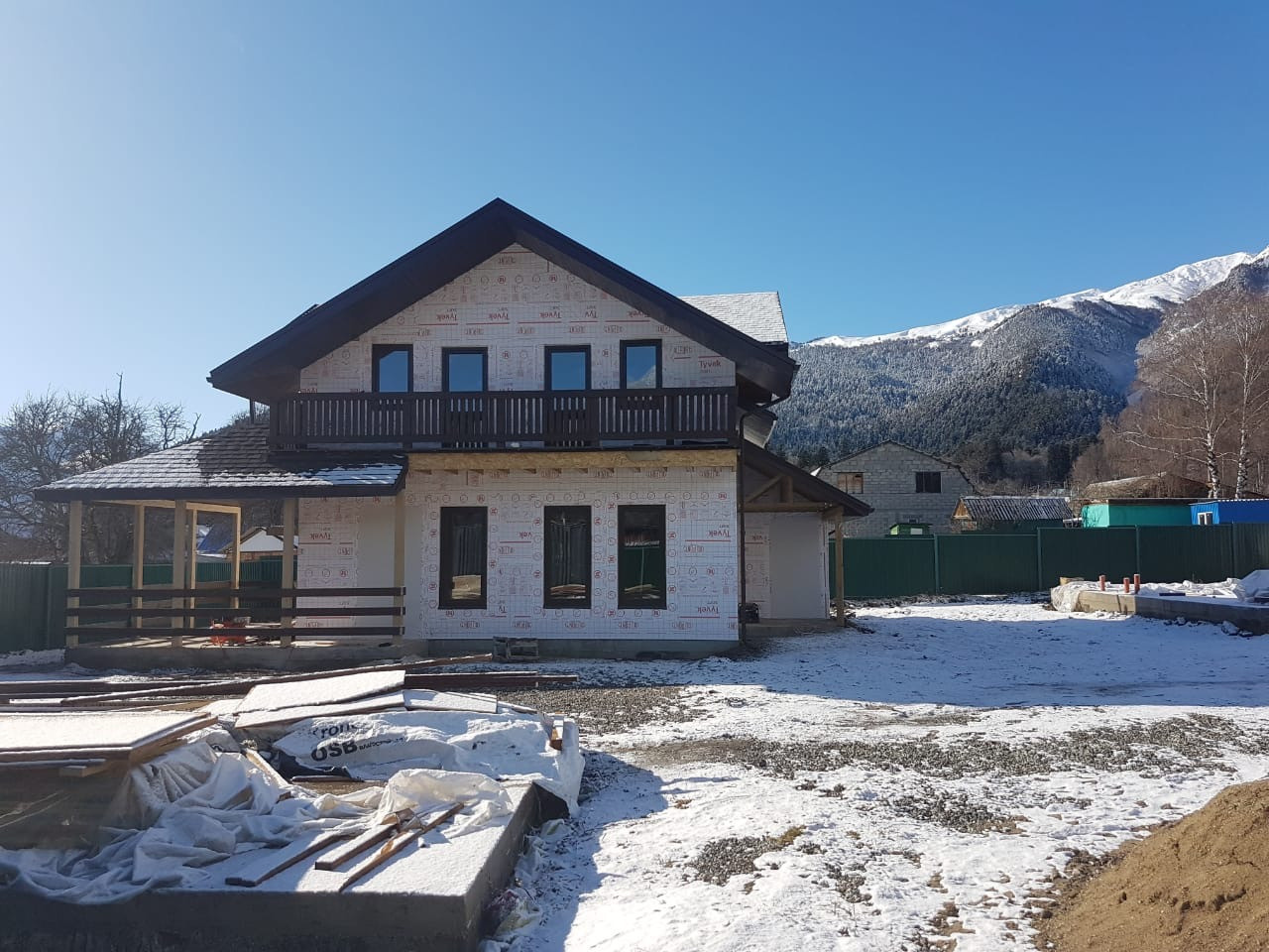 Шале в австрийском стиле в Архызе