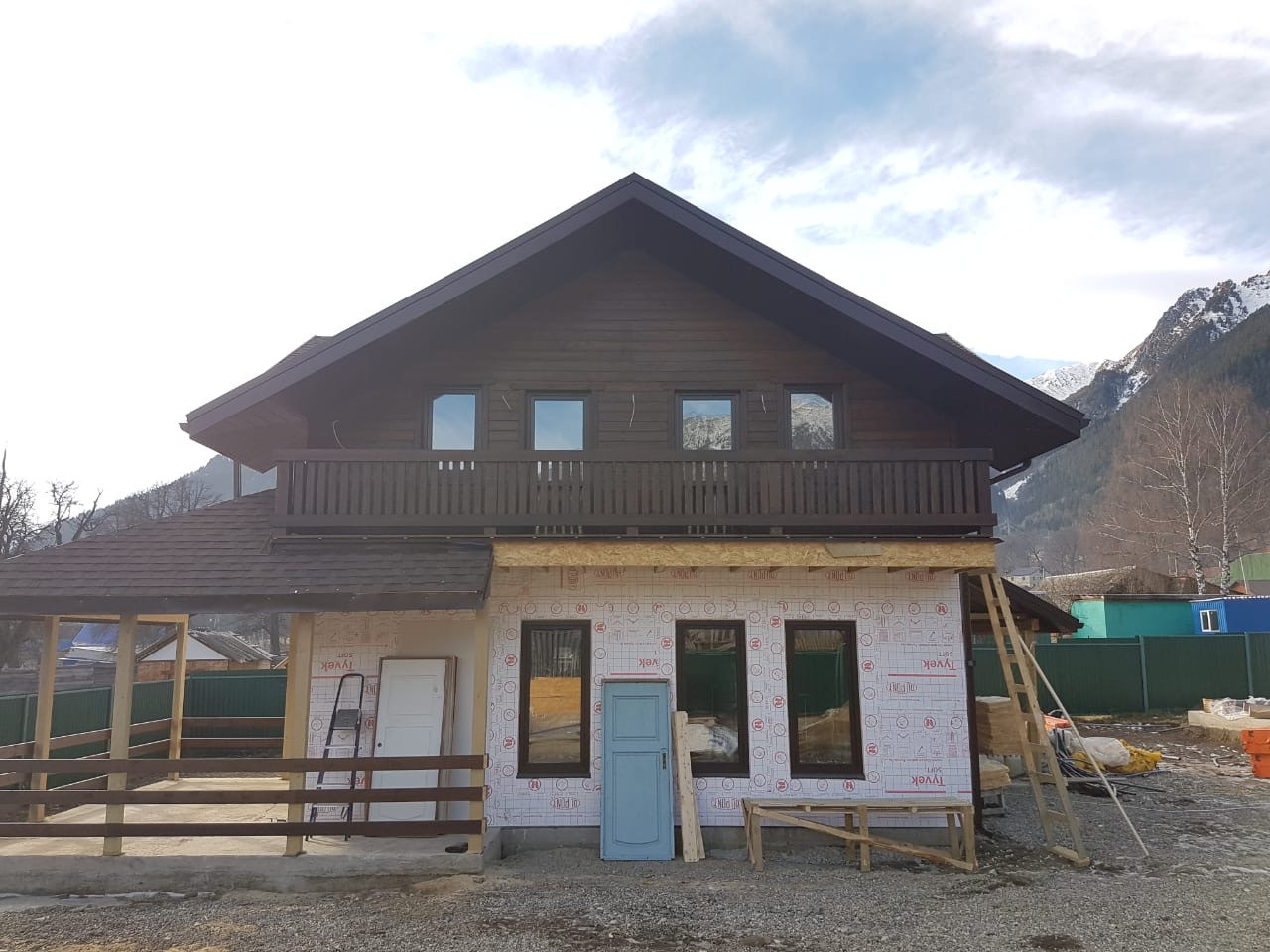 Шале в австрийском стиле в Архызе