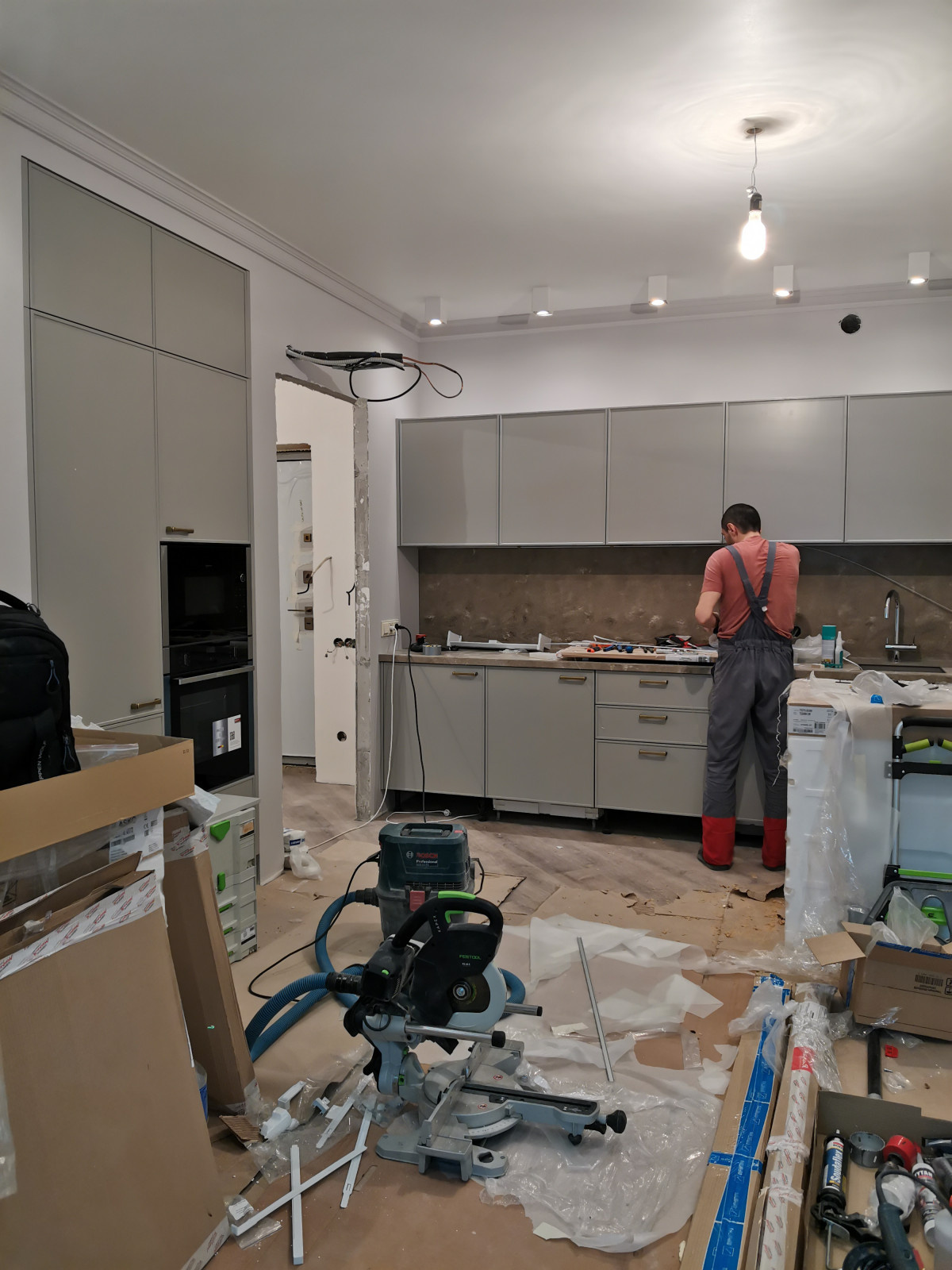 Кухня для проекта ЖК "Кварталы 21/19"