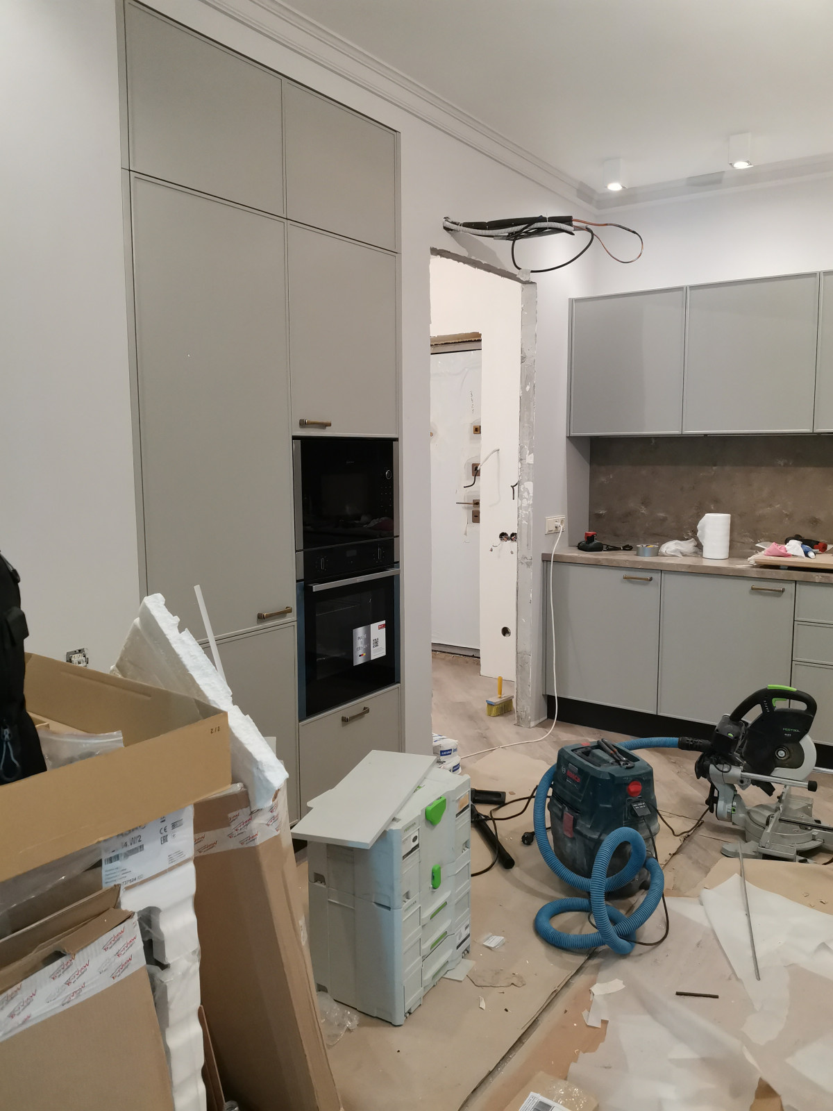 Кухня для проекта ЖК "Кварталы 21/19"