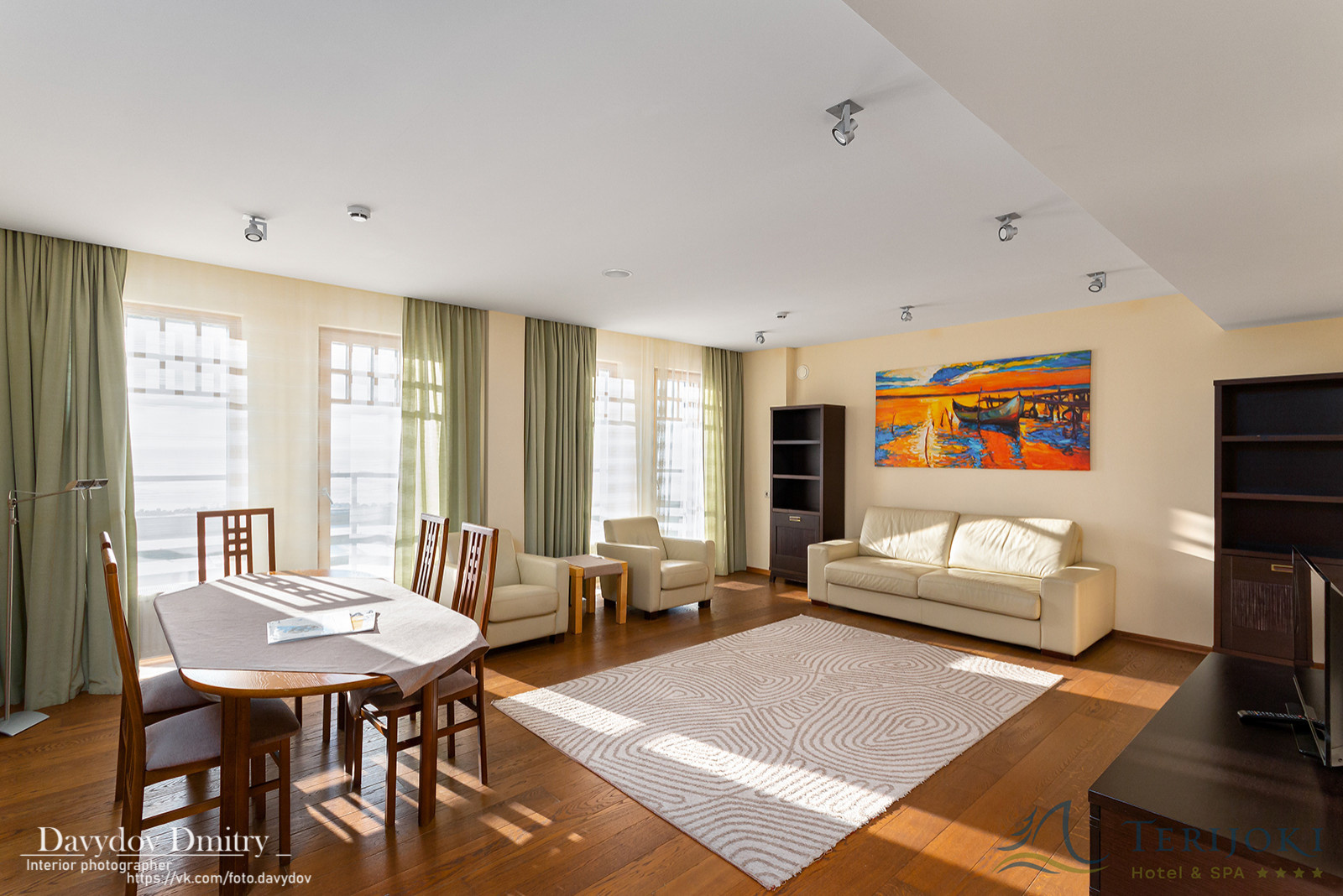 Интерьерная съемка квартиры Загородного Клуба "Терийоки".