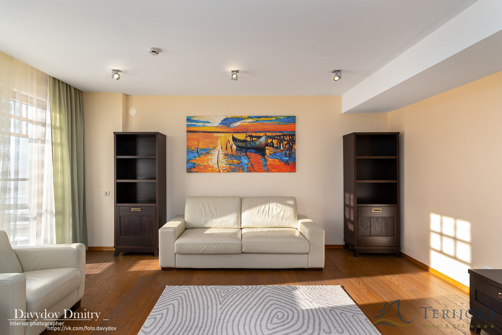 Интерьерная съемка квартиры Загородного Клуба "Терийоки".