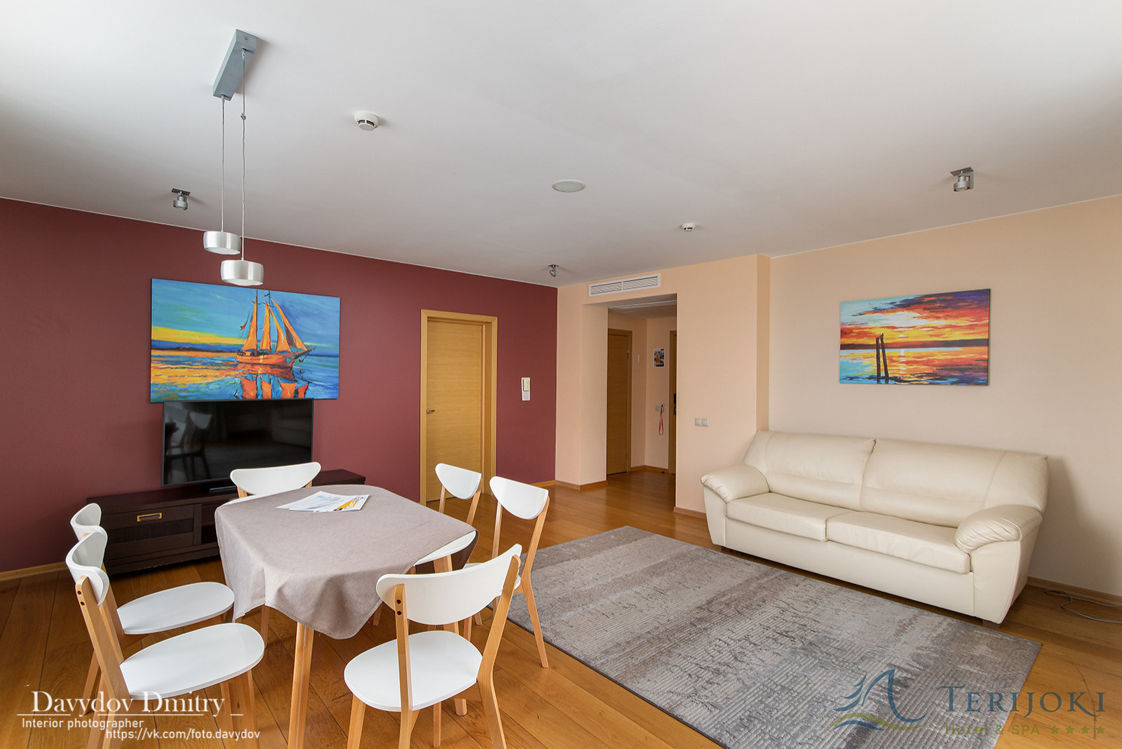 Интерьерная съемка квартиры Загородного Клуба "Терийоки".