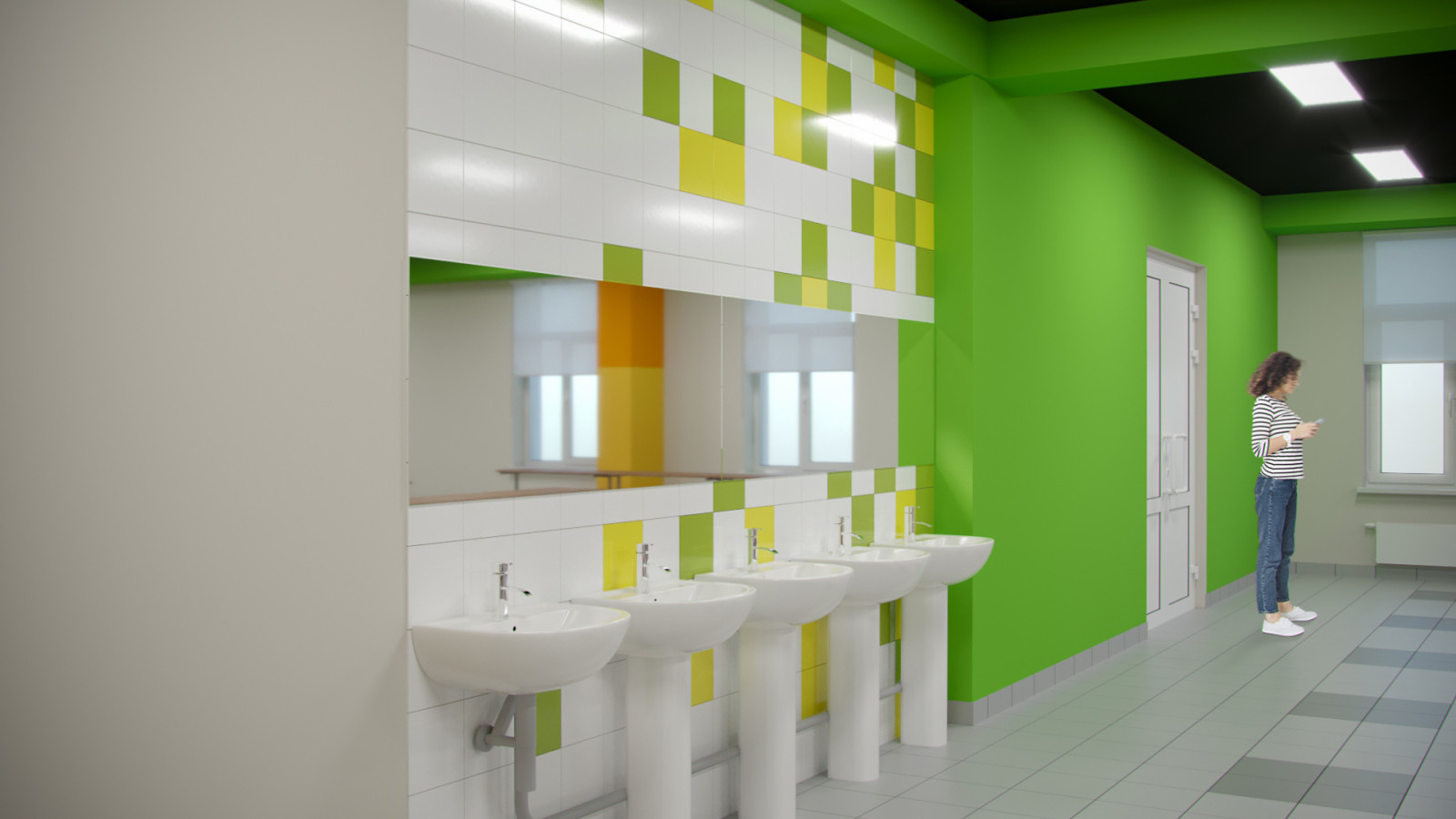 Реновация столовой в школе