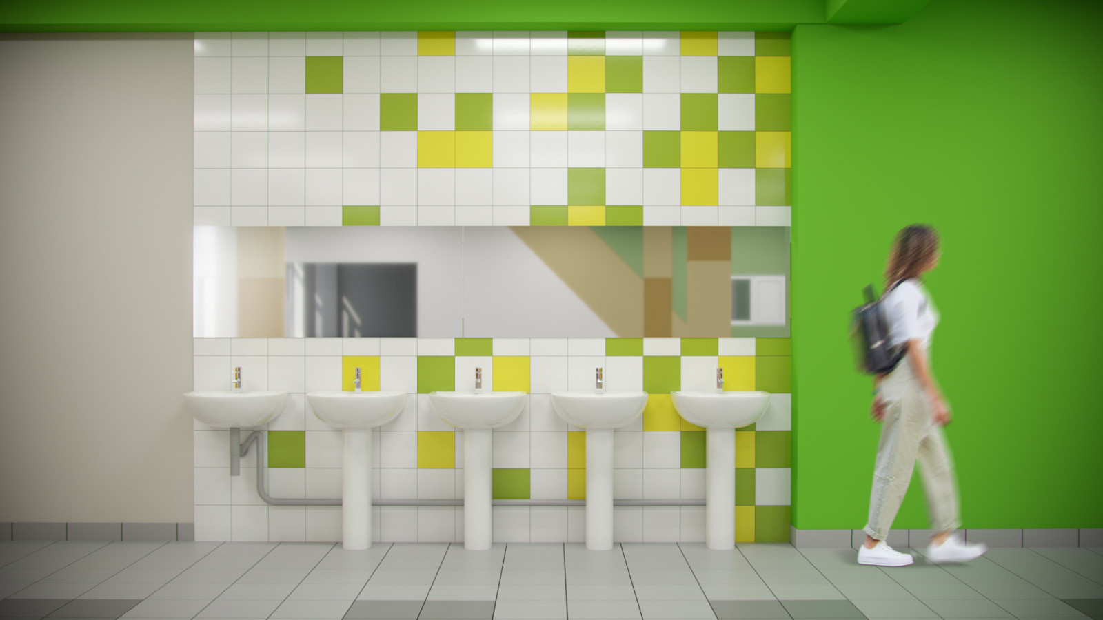 Обложка проекта: Реновация столовой в школе