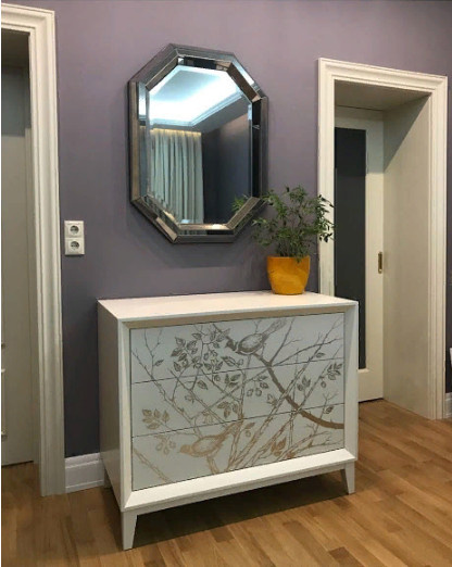 Дом в стиле американская классика, неоклассика. Фото в процессе