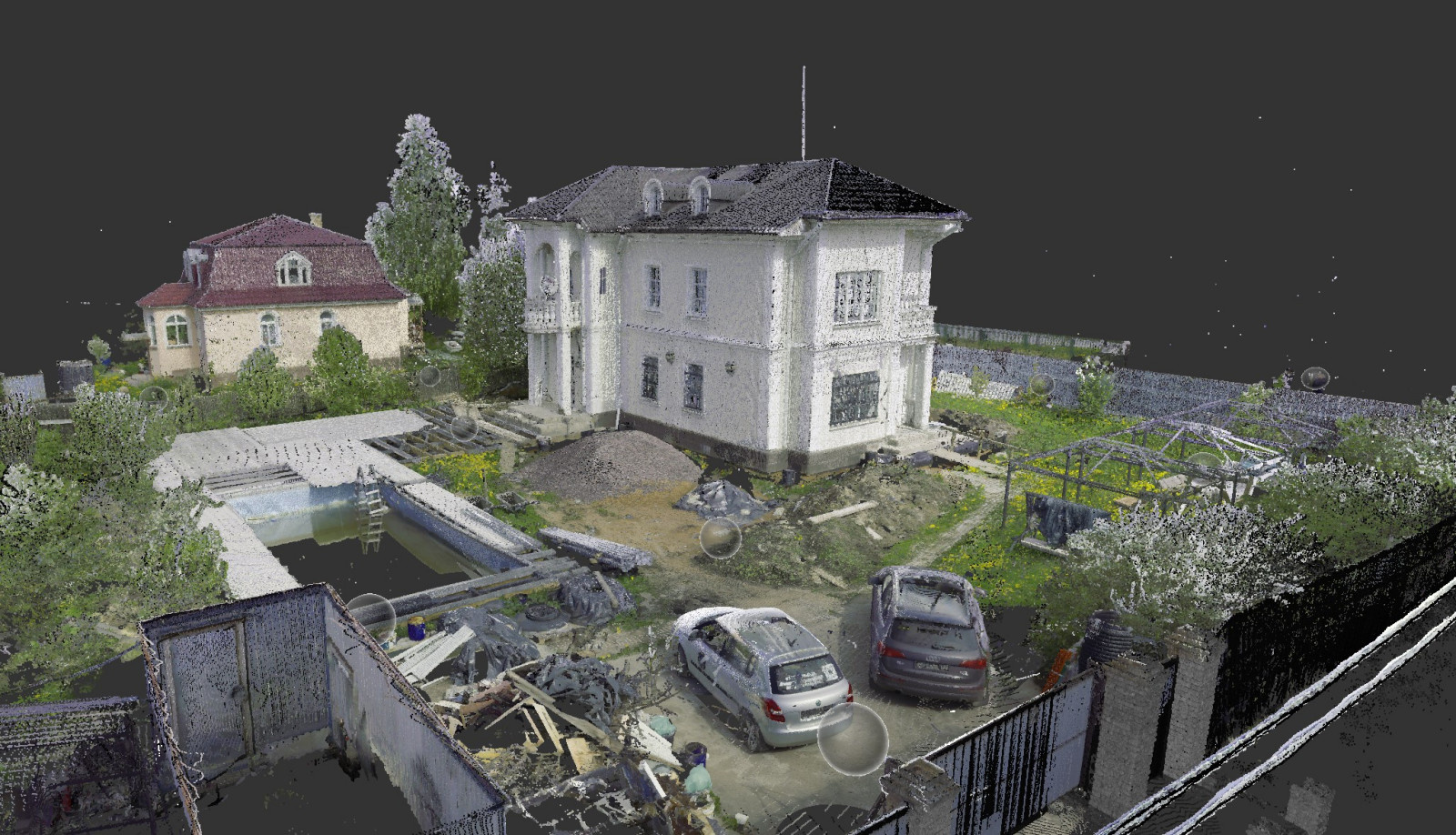 3D лазерное сканирование коттеджа.