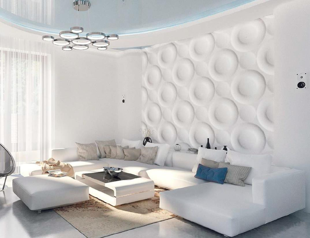 3Д панели АРТпроект в гостинных