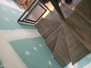 Две лестницы в стиле Loft на Белорусской