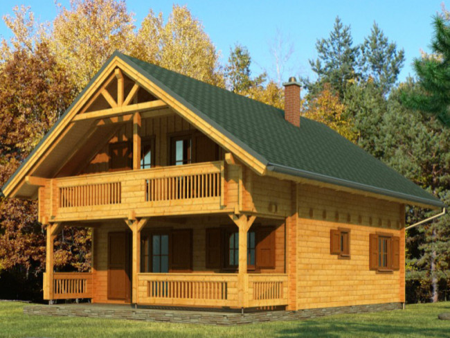 Обложка проекта: Каркасный дом