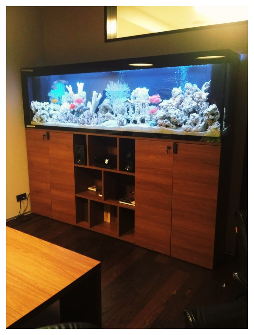 Аквариум в интерьере