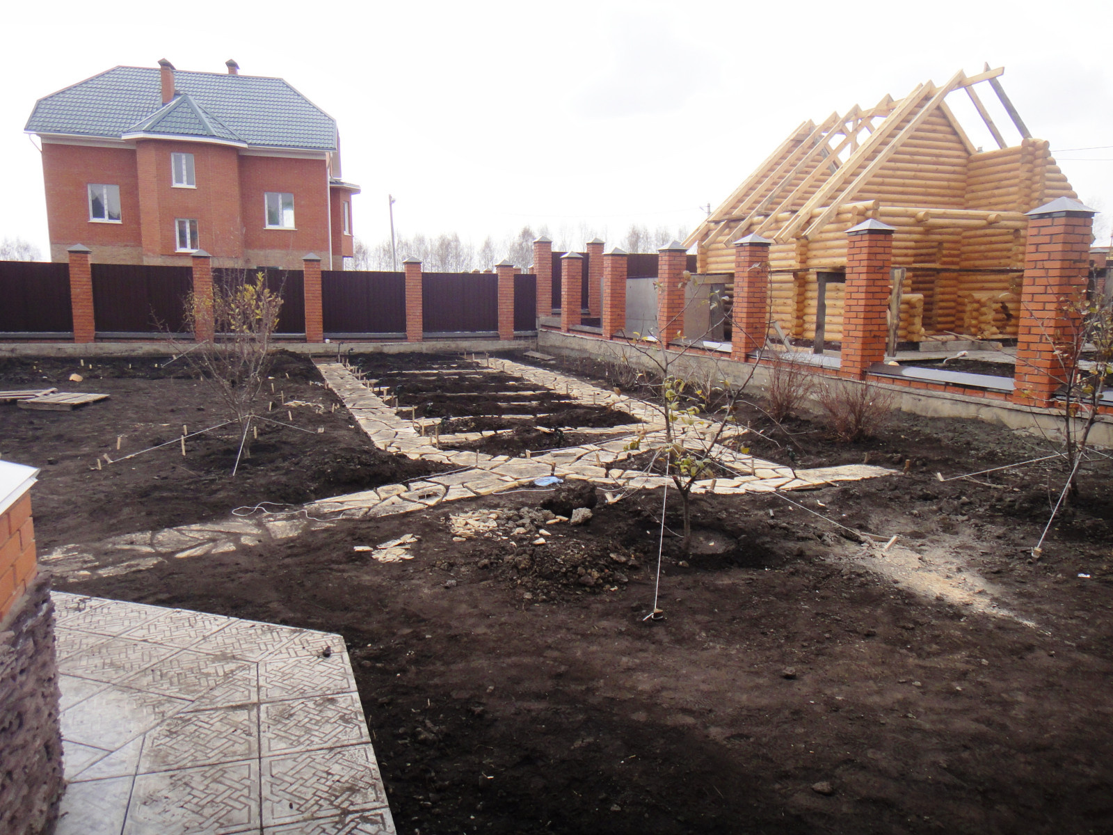 Ландшафтные работы и озеленение участка в Юрге