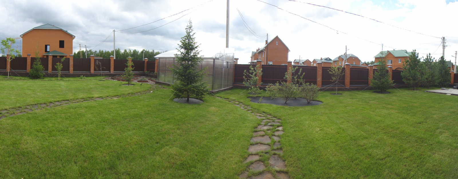 Ландшафтные работы и озеленение участка в Юрге