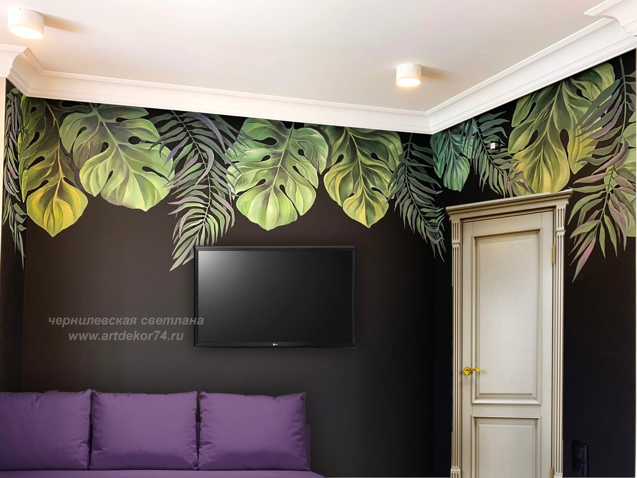 Роспись Декоративные штукатурки Фрески Лепка Картины Дизайн