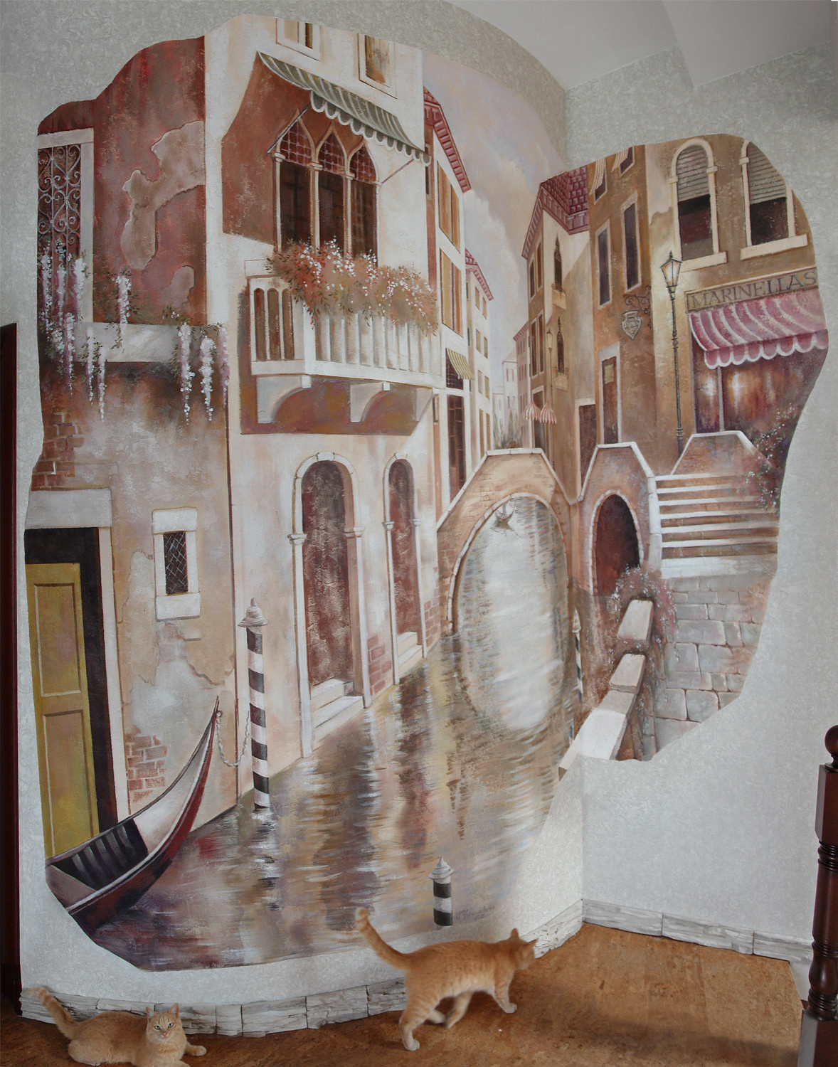 Роспись Декоративные штукатурки Фрески Лепка Картины Дизайн