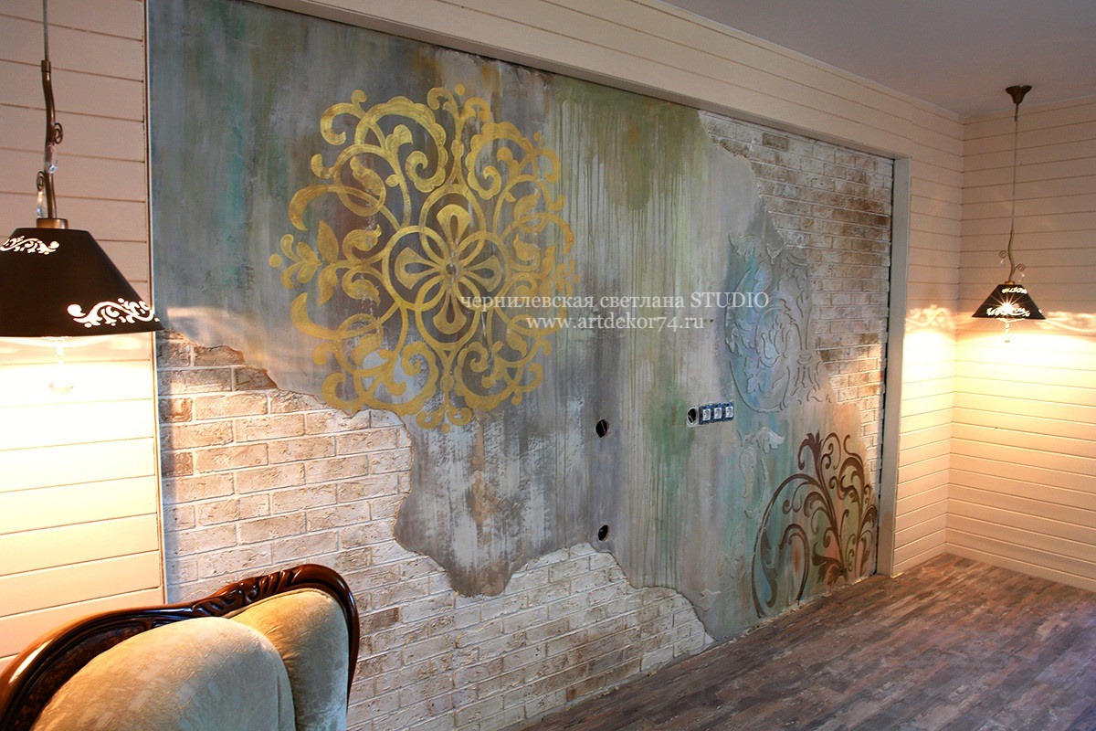 Роспись Декоративные штукатурки Фрески Лепка Картины Дизайн