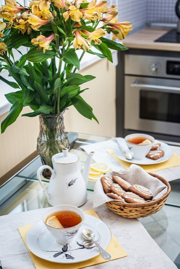 Кухня в квартире однушке П-44