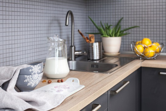 Кухня в квартире однушке П-44