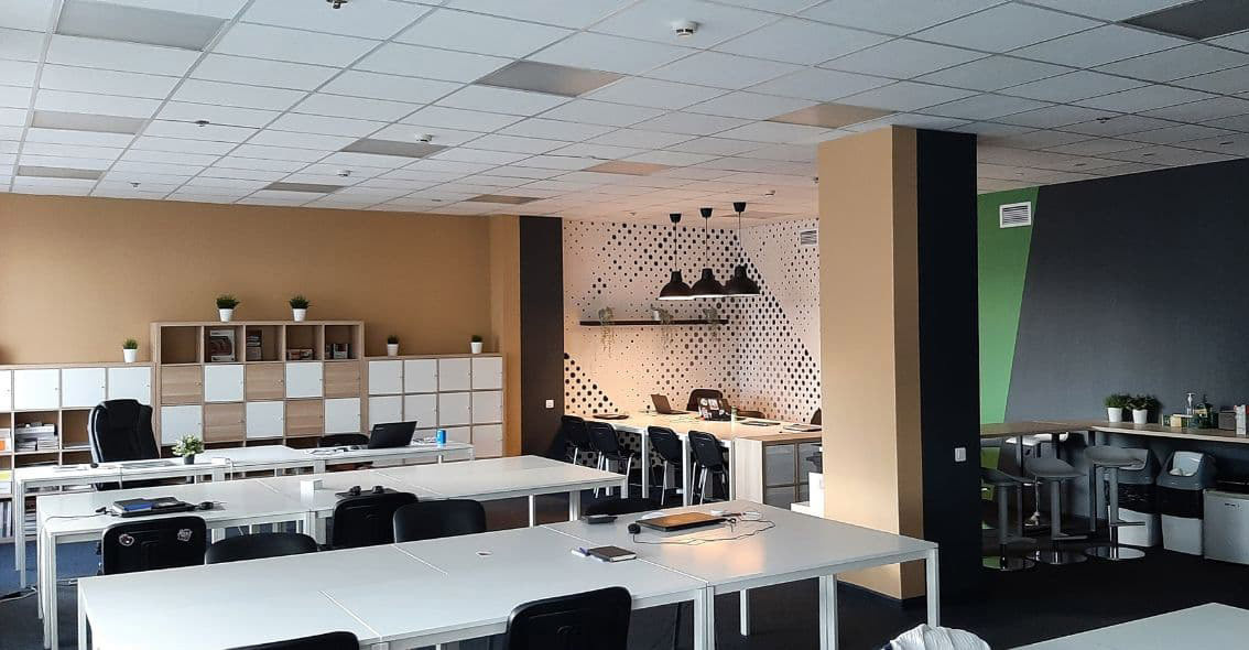 Капитальный ремонт офиса, 110 м²