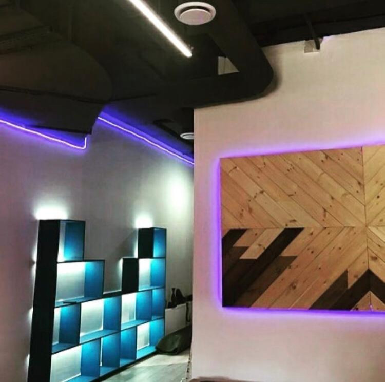 Обложка проекта: Освещение кальянной г Краснодар