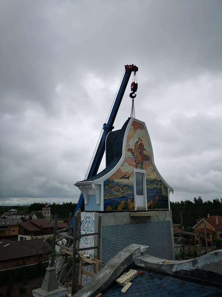 "Московский модерн в Пушкино". Частный особняк.