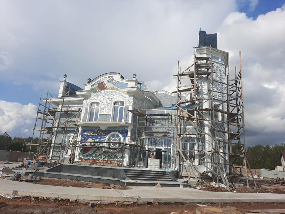 "Московский модерн в Пушкино". Частный особняк.