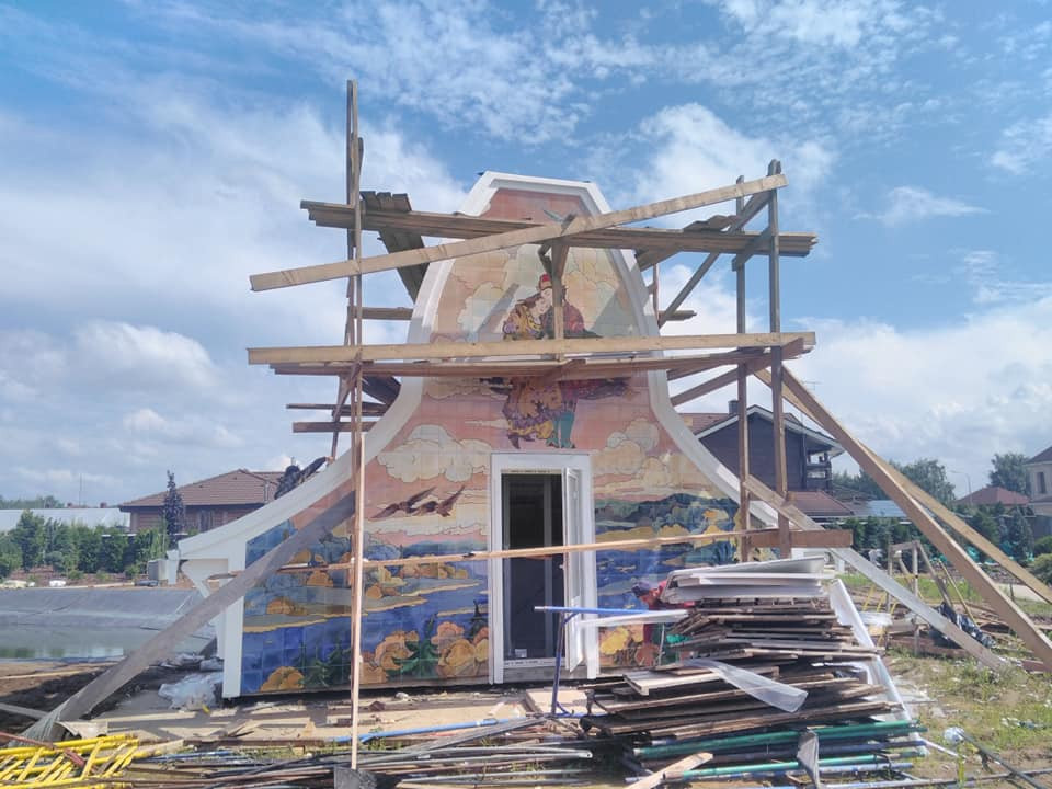 "Московский модерн в Пушкино". Частный особняк.